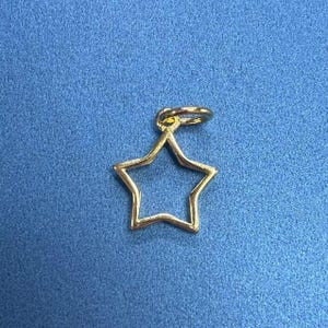 SterlingSilver Star Moon Charm, s925 Silver gold plated Star Moon Charm For Jewelry Making Supplies,Bracelet Charm, Earring Charm
