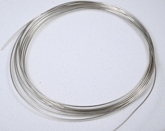 S925 Sterling Silver Wire, Half Hard, Beading Wire (0.2-15mm)