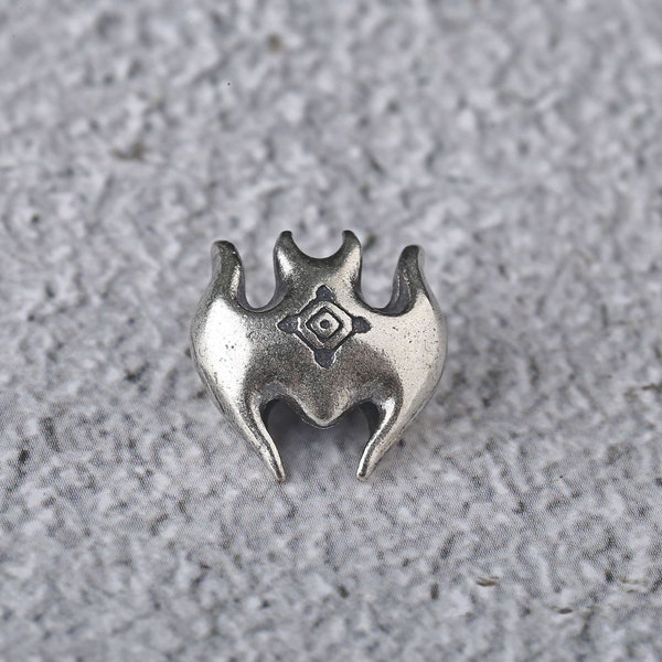 Sterling Silver Bat Bead, Spacer Beads, 925 Silver Bat Spacer Bead, Bracelet Bead, Necklace Bead, Animals Bat Spacer 12*12.2mm