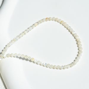 Iridescent AB Shell Beads, DIY Jewelry Making (2mm 3mm 4mm)