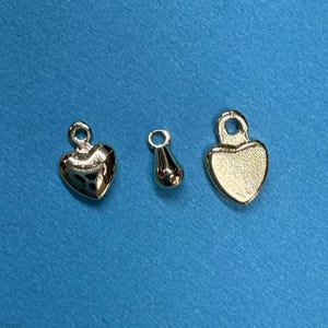 14K ゴールドメッキ スターチャーム 10個 ゴールドトーンチャーム ジュエリー製作用品 ブレスレットチャーム イヤリングチャーム DIY オーバルフラワーハートクロス