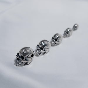 Gaboratory SKULL ビーズ(SPACER) Amazon.com: QTMY 4mm Hole