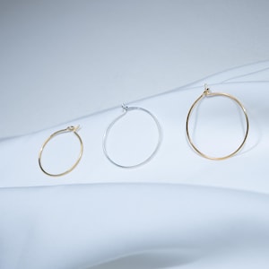 Orecchini Di Bigiotteria Perline Perle Grandi A Cerchio Donna Stock - Foto 12