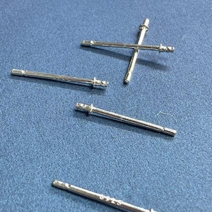 Sterling Silver Stud Earring Posts, 1.5mm Cup Peg, DIY Ear Wire