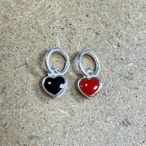 Sterling Silver Dispensing Heart Charm Pendant, Valentine&#39;s Day Bracelet, 925 Silver Love Necklace, Sweetheart Earring Friendship Charm