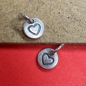 Pingente redondo de prata esterlina com pingente de amor, pulseira de coração, colar de coração, brinco de aniversário, joia de dia dos namorados, pingente romântico