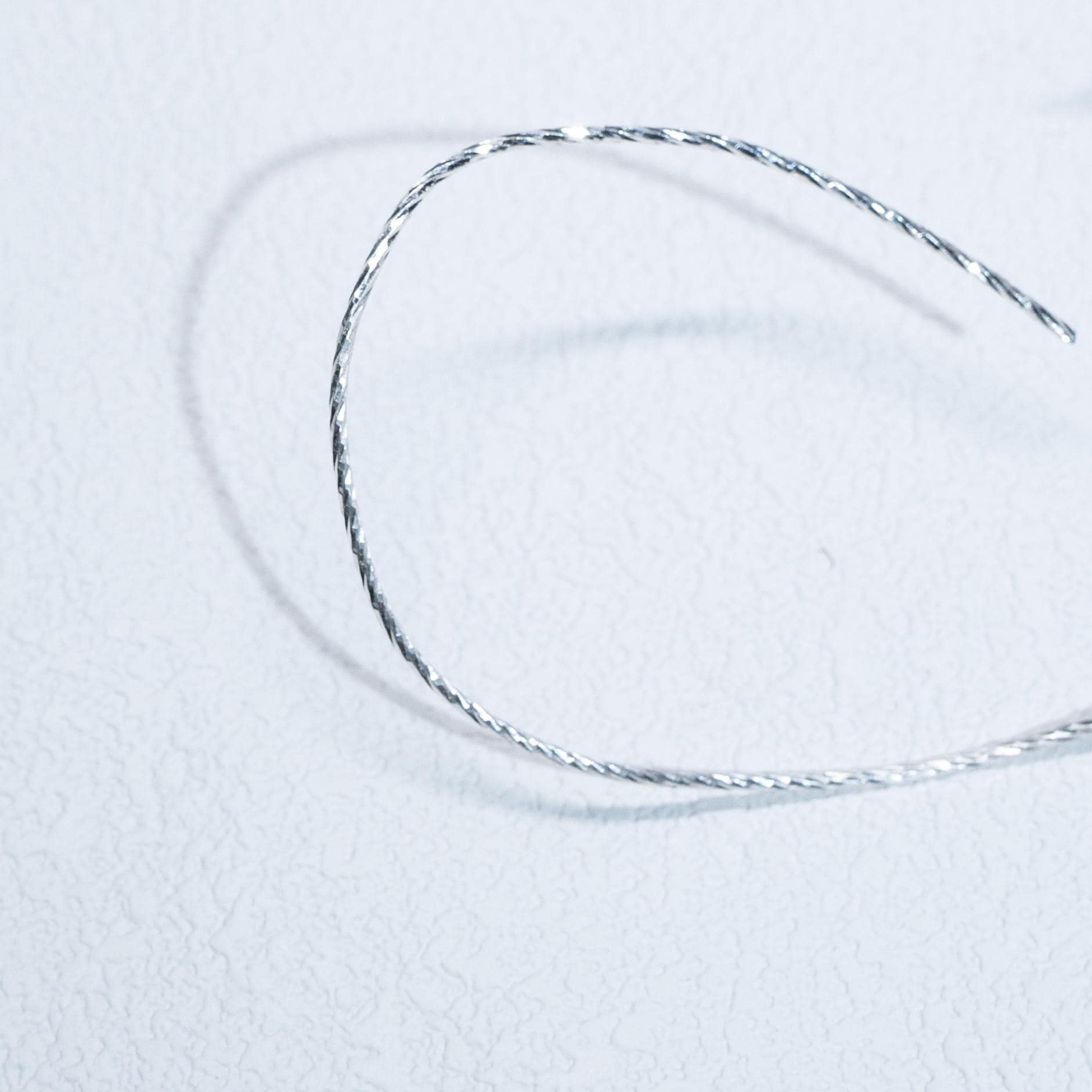 Textured Sterling-Silver Beading Wire