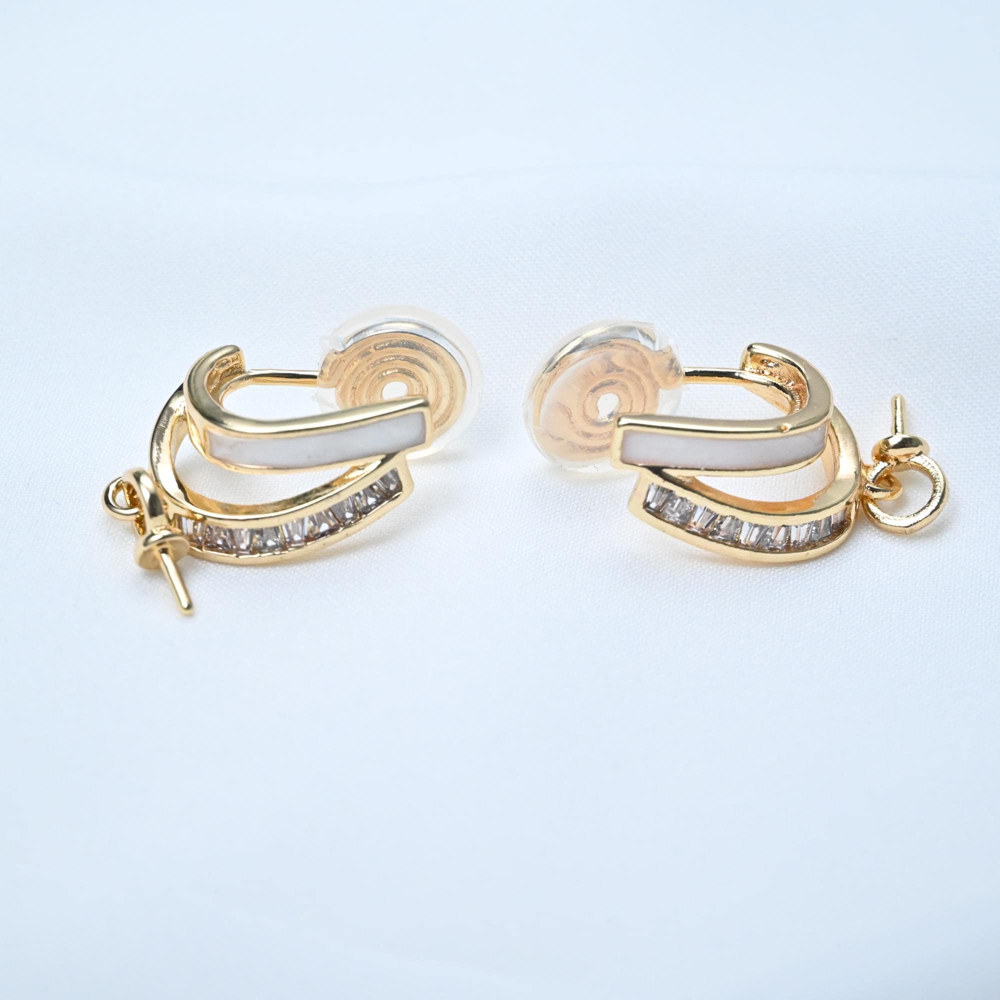 5 Paia Orecchini A Pressione Per Cheloidi | Acciaio Inossidabile Non Forati | Regolabili A Spirale Per Uomo E Donna | 5 Colori (Nero, Oro, Argento, Oro Rosa, Iridescente)