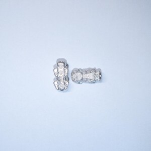 999 fijnzilveren pixiekraal, geluksbedel, armbandkraal (12 mm-18 mm) afbeelding 12