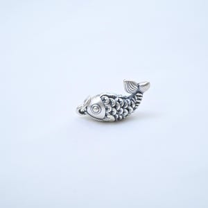 Sterling Silver Fish Bead Charm Compatible With Pandora Chamilia Sterling Silver Fish Bead Charm Compatible With Pandora Chamilia