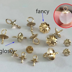 Stainless Steel Pinch Bail Gold Silver Snap Open Bail, Pendant Clips for  Necklace, Tarnish Resistant Bail Clasp for Jewelry Making 