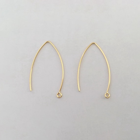 14K Gold Filled V Shape Ear Wire, Gold Filled Earring Wires for Jewelry  Making, Gold Filled Earring Hooks, Gold Filled Earring Jewelry -  Hong  Kong