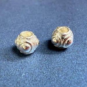 Sterlingzilveren ronde bolletjes kralen, 925 zilveren ronde spacer kralen, ketting kralen, ronde armband kralen, ronde spacer, sieraden maken
