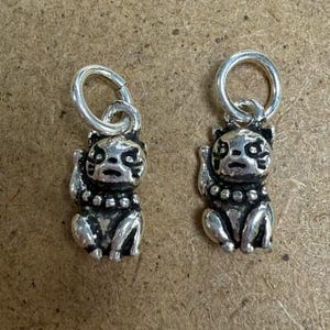 Glückskatzenanhänger aus Sterlingsilber, Glückskatzenarmband aus 925er Silber, Katzenhalskette, Glückskatzenohrring und Glückskatzenschmuck