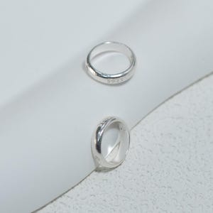 Sterling Silber Bead Frames, 4-10.5 mm, Armband Bead Circles