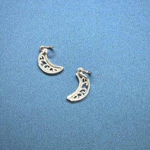 S925 Sterling Silver Star and Moon Charms, Small Charm, Moon Charm, Star Charm, Bracelet Charm, Earring Charm