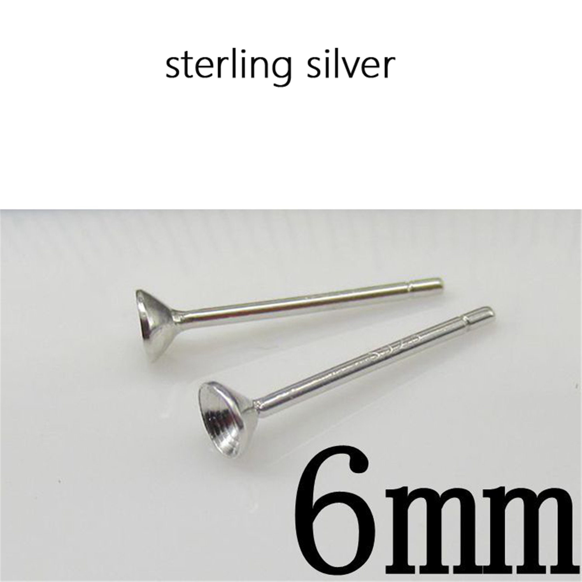 Sterlingsilber Ohrringe 925 Sterling Silber Kugel-Ohrstecker – Rund, Für Damen, Herren & Kinder, Made In Germany Ohrringe Silber 925 Set