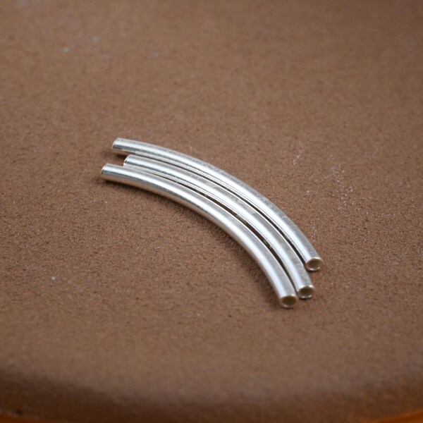 Nafsu - Silver tube bead bracelet I Silver