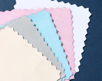 Colorful Velvet Jewelry Polishing Cloths, Anti-Tarnish, 50PCS (80x80mm)