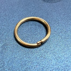 14K Gold Filled Endless Hoop Earring, Gold Filled Earwire Hoops, Earring Component, Ear Hoops for Jewelry Making
