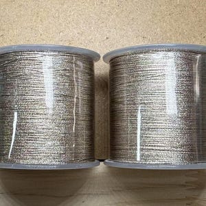 Metallic Cord,Bracelet Cord, Golden Cord, Weaving Thread,Braiding Wire, Colorful Rope For Beading Supplies 0.3mm 0.5mm 0.65mm 0.8mm 1mm