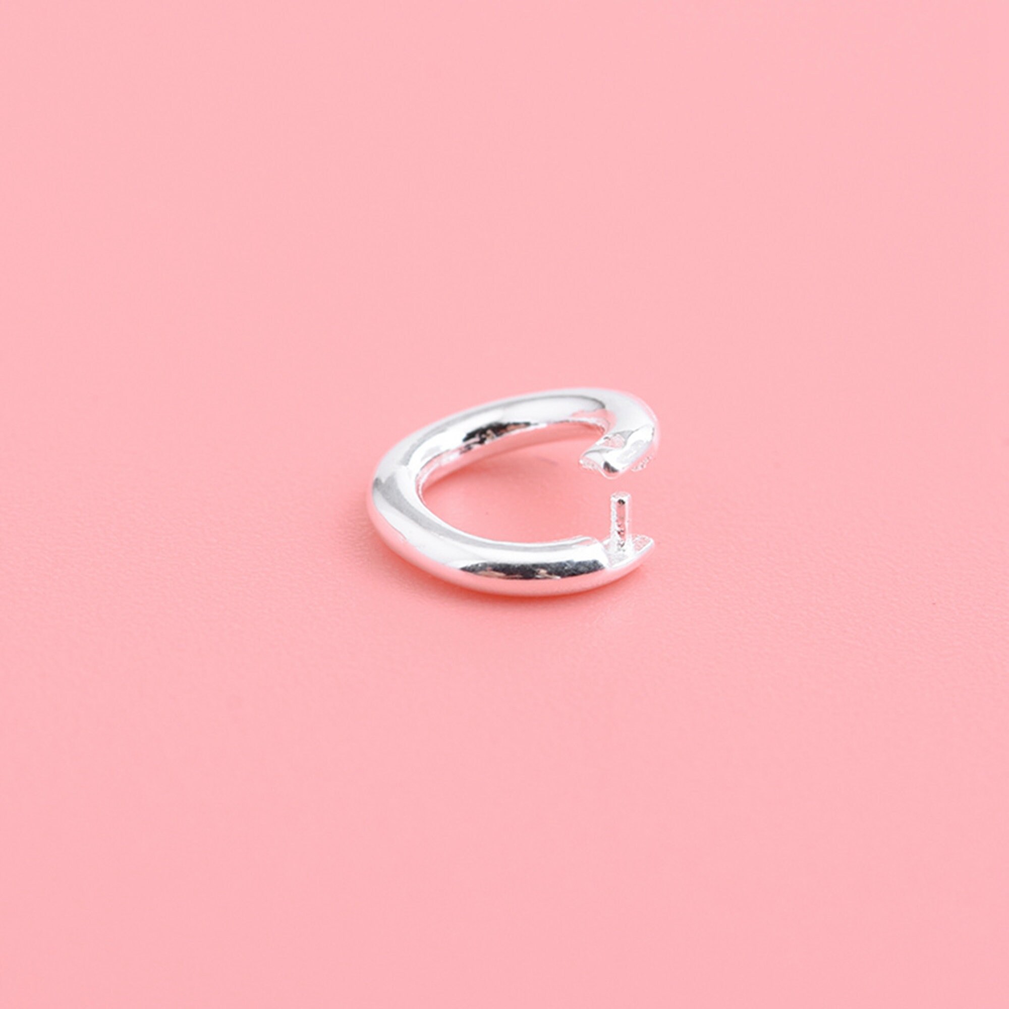 925 Silver bail Jump Ring s925 Silver Open Jump Ring For Etsy