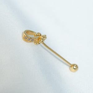 Écusson à visser en argent sterling avec extrémité sphérique, pendentif fileté