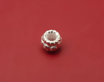 Großlochperle, 925er Silber (4 mm)