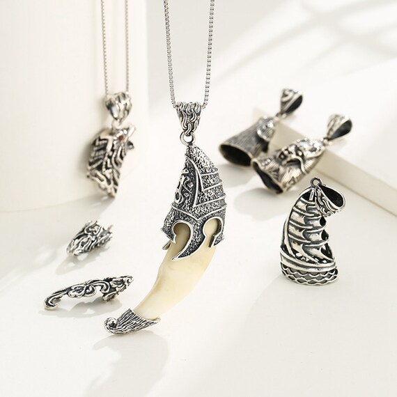 Animal tooth pendant outlet