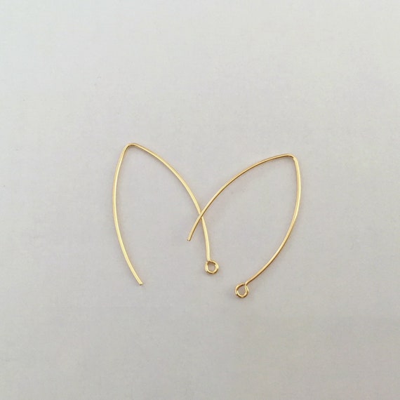 14K Gold Filled V Shape Ear Wire, Gold Filled Earring Wires for Jewelry  Making, Gold Filled Earring Hooks, Gold Filled Earring Jewelry -  Hong  Kong