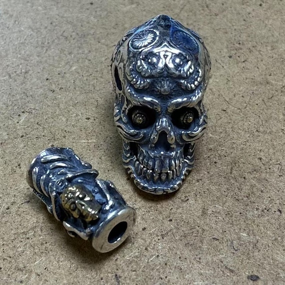 925 Silver Spacer Beads In Jewelry Spacers Silver Skull Beads