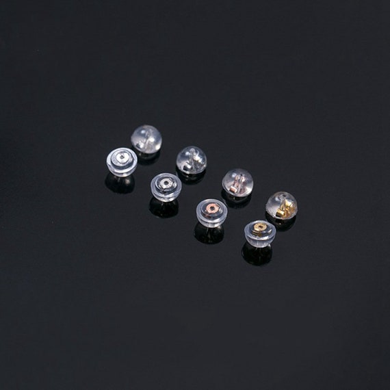 Beadsnice Earring Components Sterling Silver Comfort Clutch Earring Backs  Soft Wide Earnuts for Stud Earrings ID 34951 - AliExpress