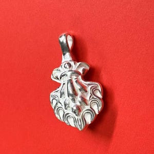 Sterling Silver Buddhist Mala Counter, Mala Bum Counter Clip, Tibetan Mala Counter for Jewelry Making