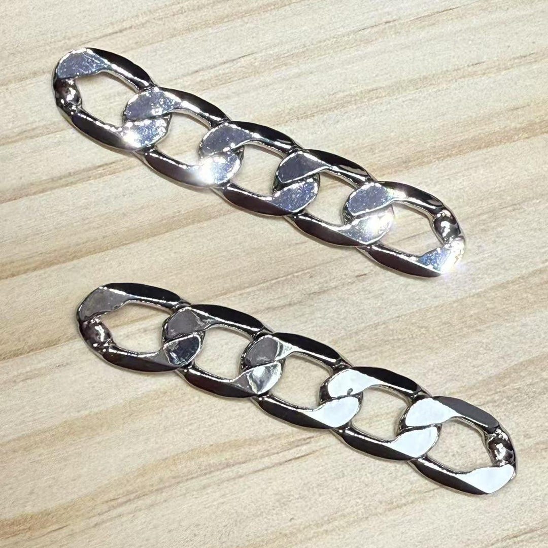 14K Gold Plated Curb Extension Chains, Gold Tone Curb Chain Extenders ...