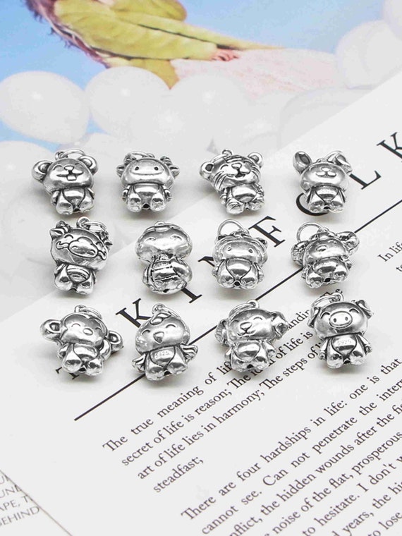 Sterling silver hotsell zodiac charms