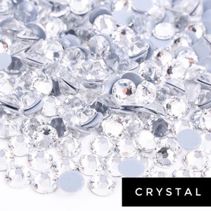Crystal Glass Rhinestones - Rose Gold – CraftFancy