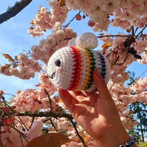 Crocheted Stuffed Pride Bee / Pride Flag Bumblebees
