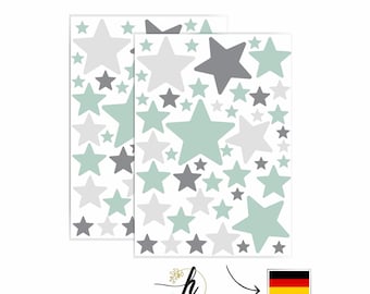 Wall tattoo film – star set stickers