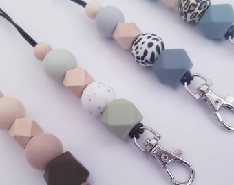 Customized Lanyard / Lanyard ID Holder / ID Badge Card Lanyard / Lanyard for Keys /With/ Teacher Lanyard / Teacher Gift / Nurse Gift