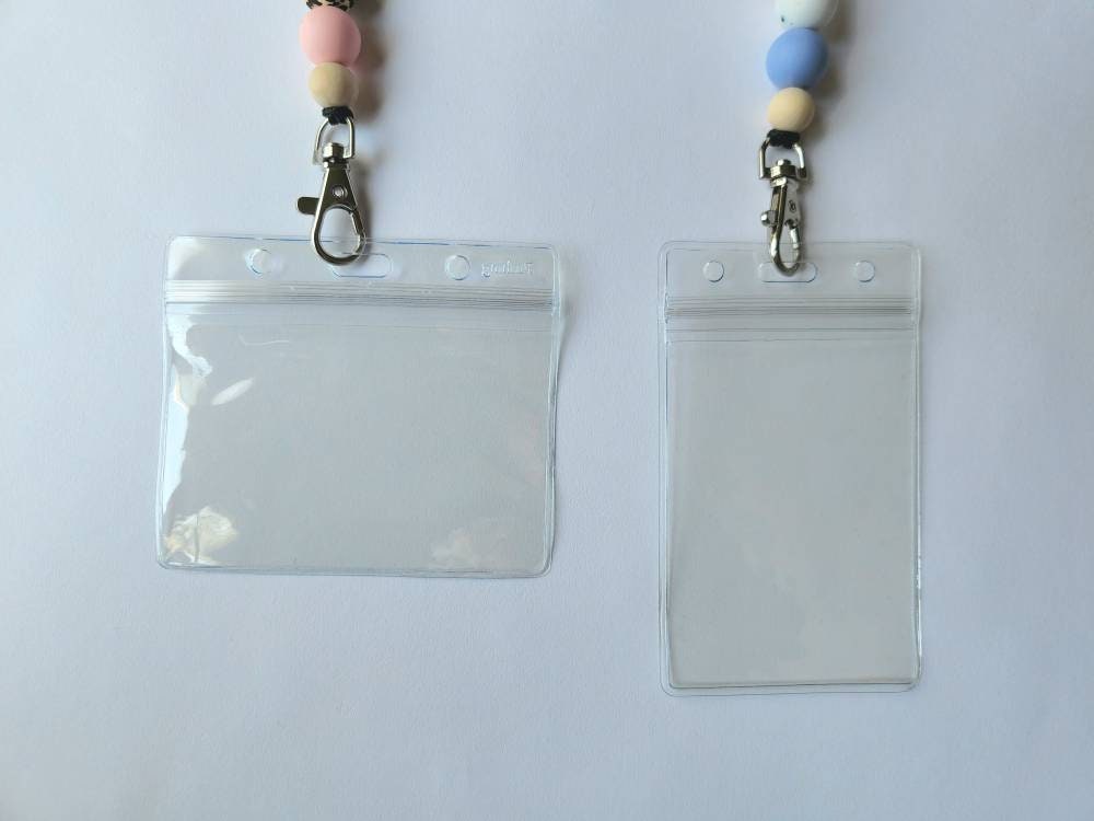 Clear Badge Holder for Lanyards 
