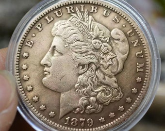 1879 USA Morgan Dollar Coins American Coin