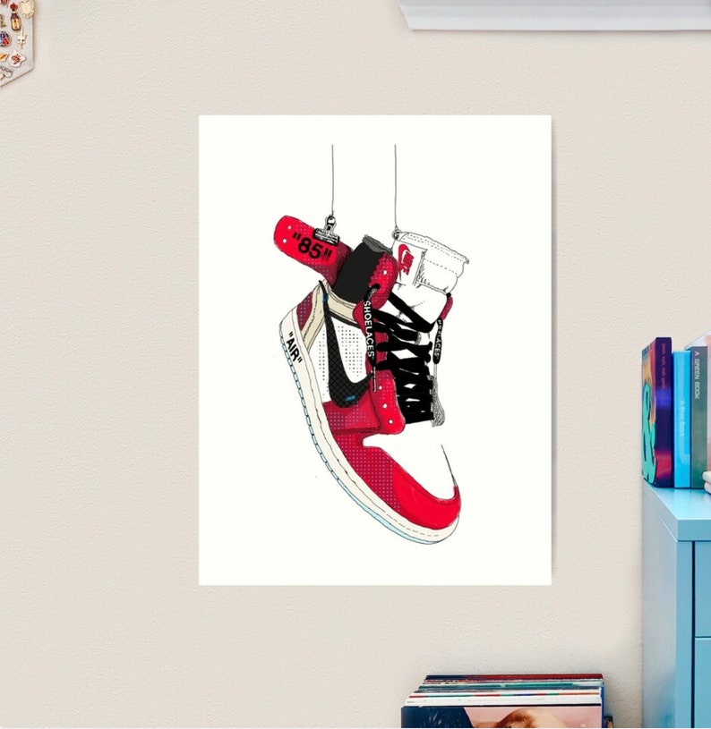 off white jordan poster