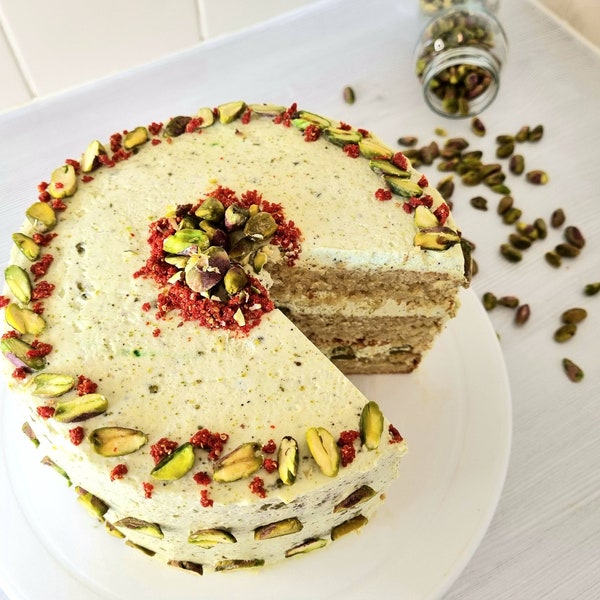 The Regal Keto Pistachio cake