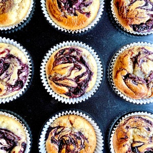 Keto Vanilla mixed berries chocolate Muffin Low Carb Gluten free Sugar free easy Erecipe