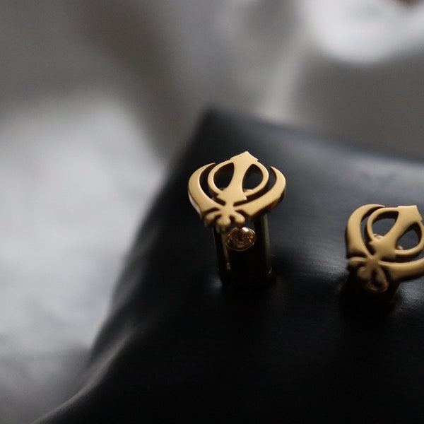 Sikh, Khanda Cuff Links, Sikhism, Punjabi, Desi