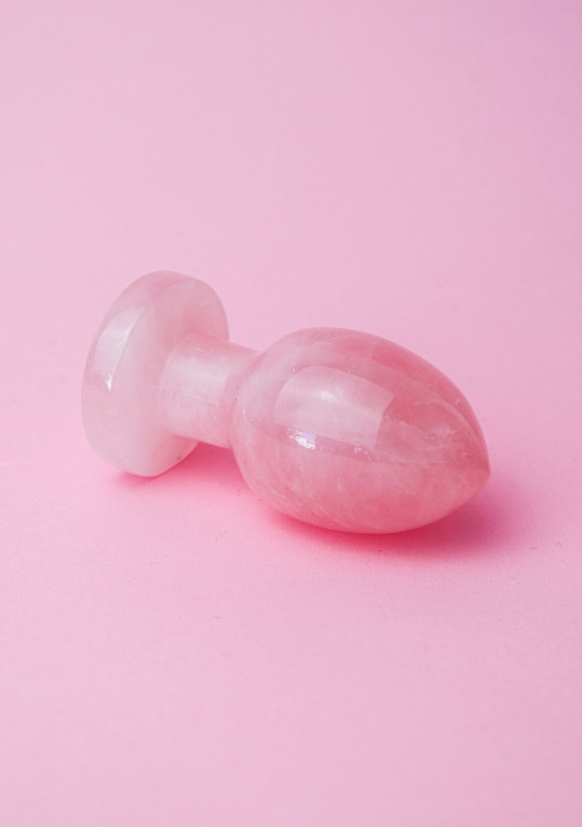 Rose Quartz Love Plug Crystal Butt Plug Pink Crystal Sex Etsy