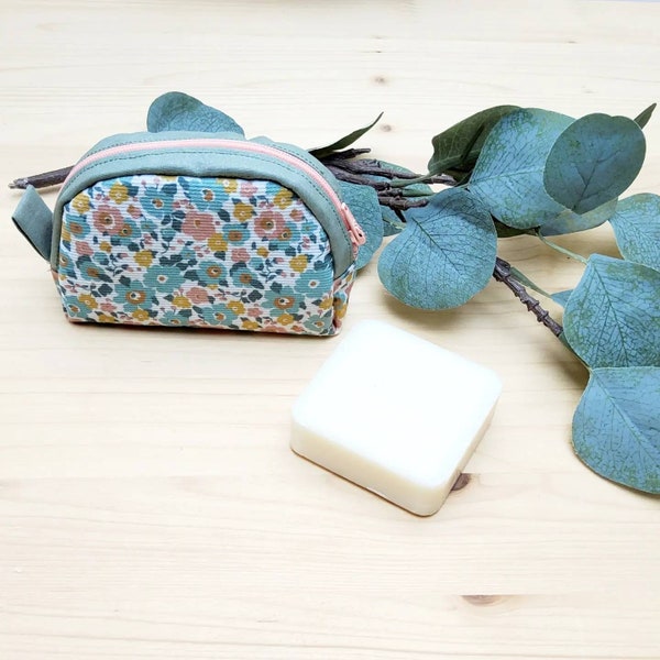 Pochette à savon imperméable,trousse à savon, porte savon, trousse toilette