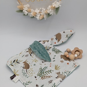 Flat comforter, baby comforter, baby gift, birth box