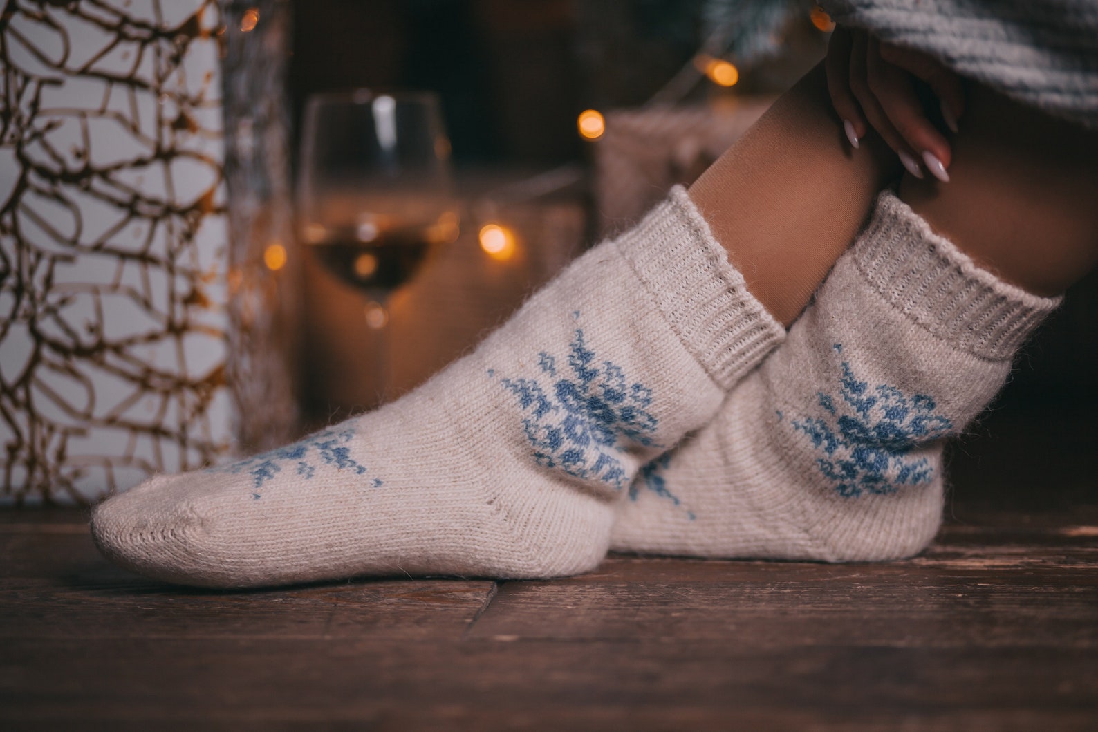 Luxury Wool Socks for Women Heavy Knitted Soft and Warm Long Etsy