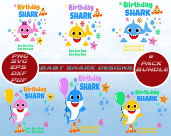 Baby Shark Birthday Svg Etsy